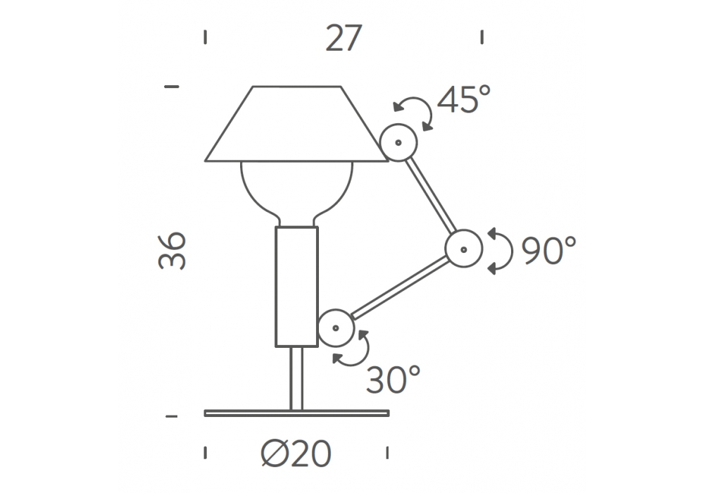 Mr. Light lampada da tavolo NEMO LIGHTING